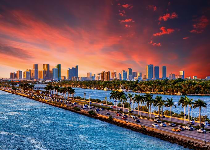 Leaving Miami for the Beac