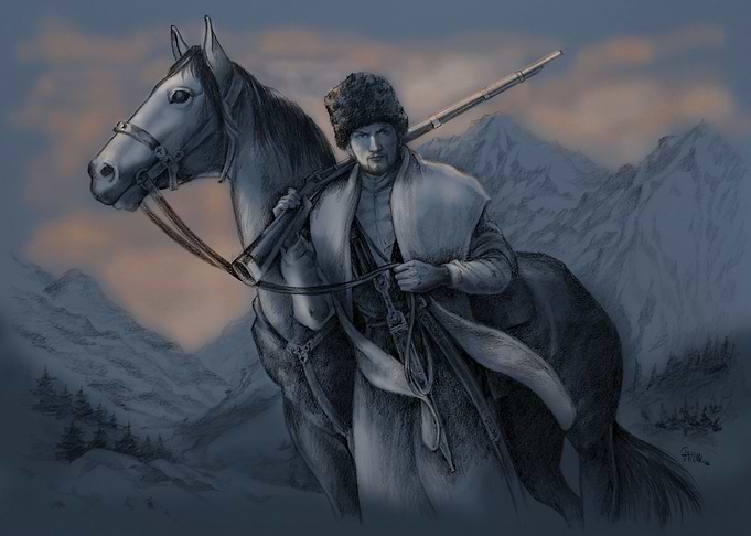 caucasian cavalry