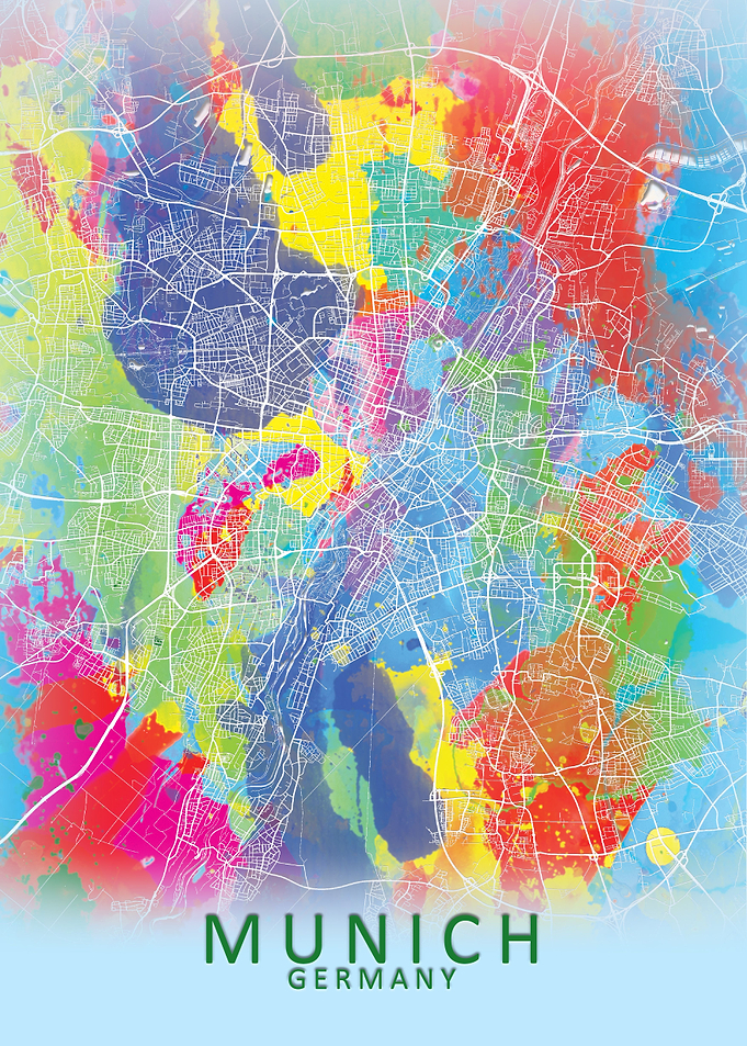 Munich Splash City Map