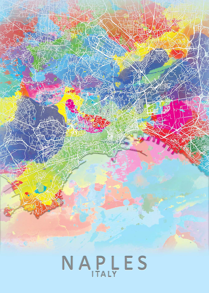 Naples Splash City Map