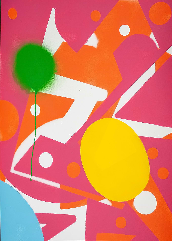 Stencil Abstract 3
