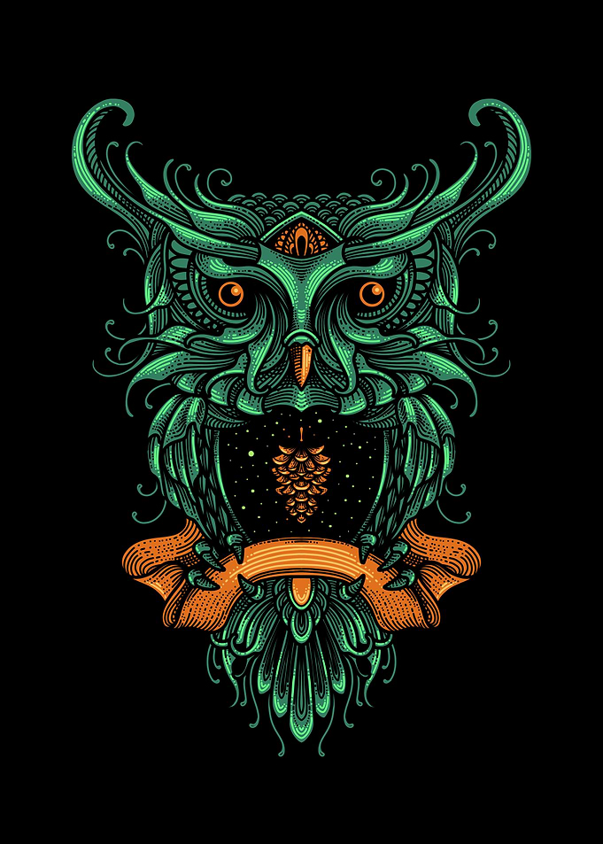 OWL ORNAMENTAL