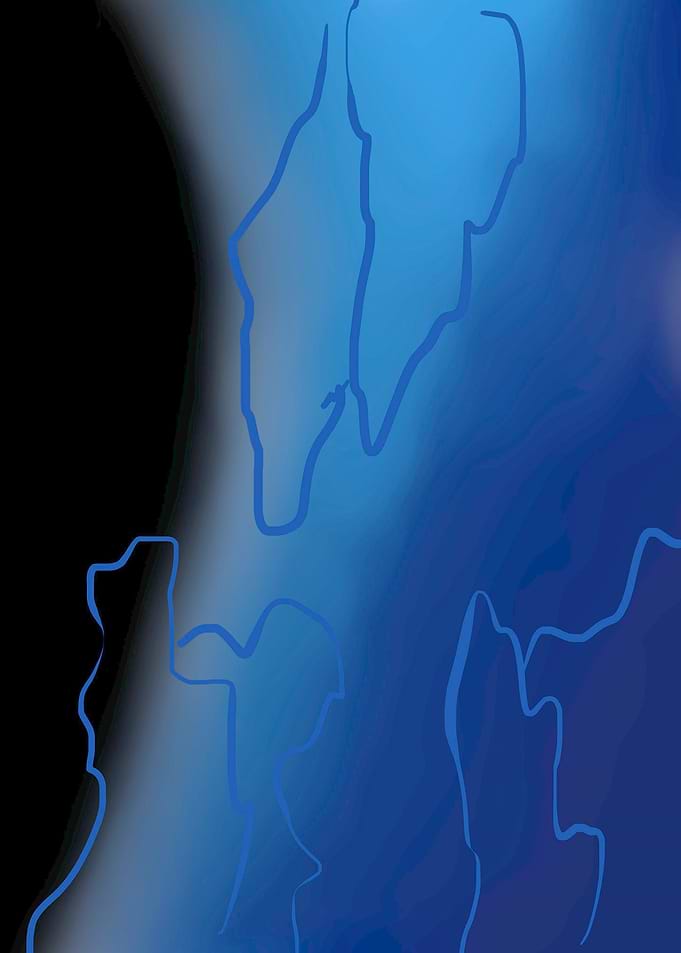 Blue night Sky