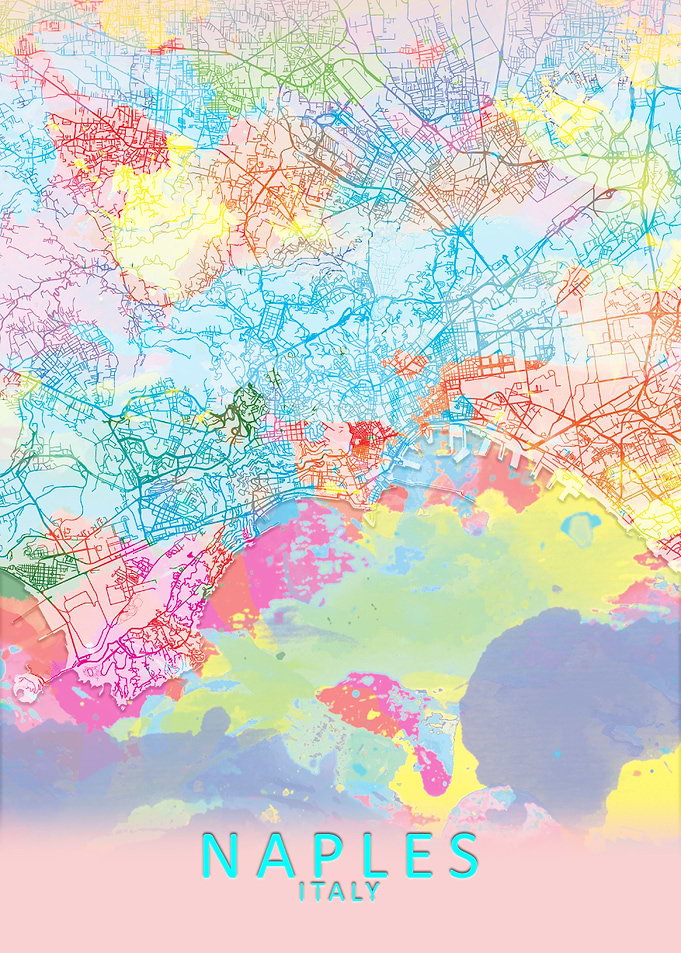 Naples Splash City Map