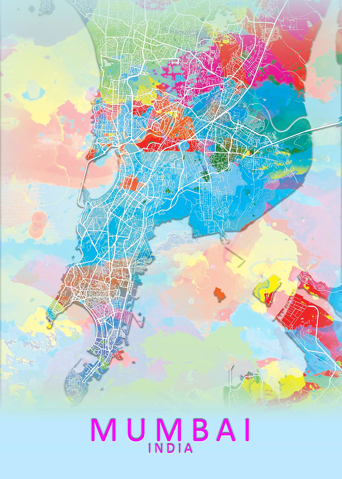 Mumbai Splash City Map
