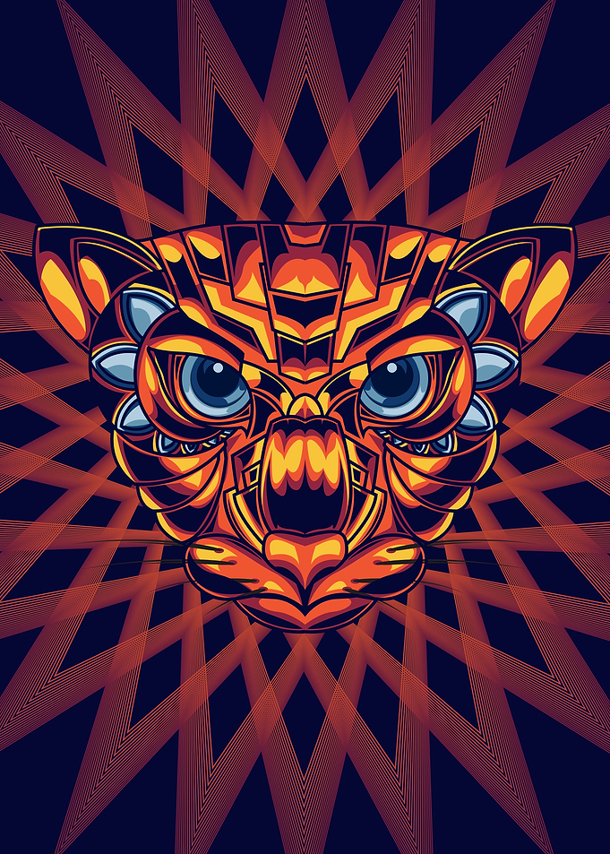 Mythical Golden Cat