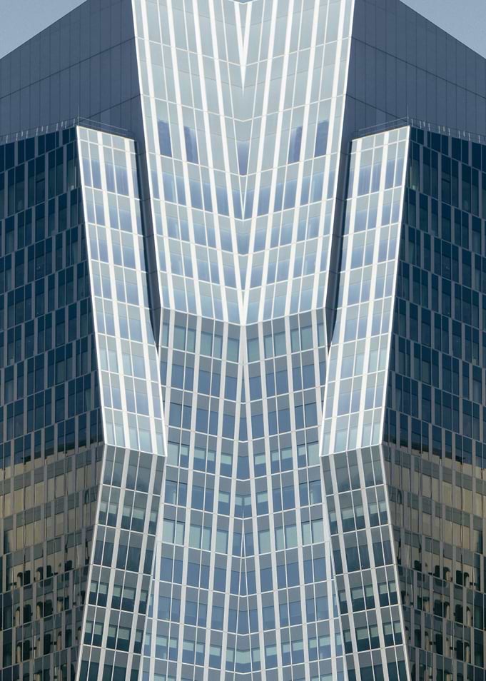 Folded Facade Abstract