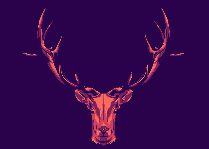 Landscape Deer Chief
