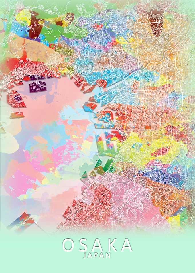 Osaka Splash City Map
