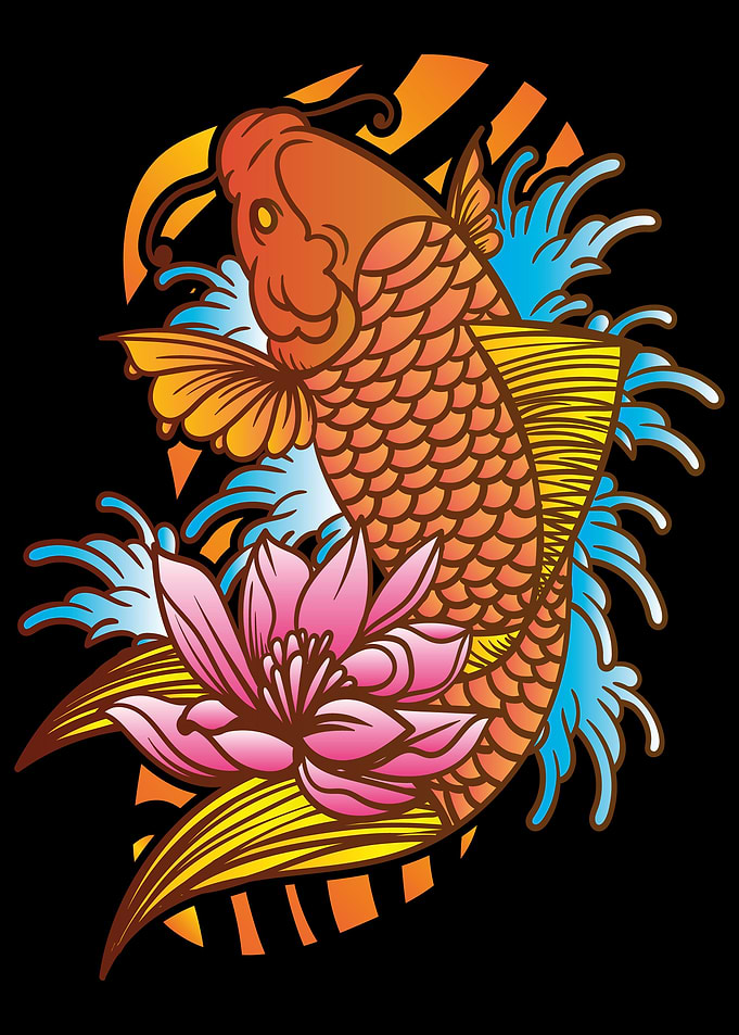 Asia Koi Fish Sealife
