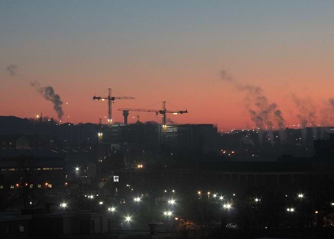 Morning over the city