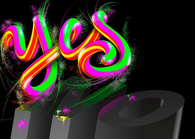 Yes+NO Poster