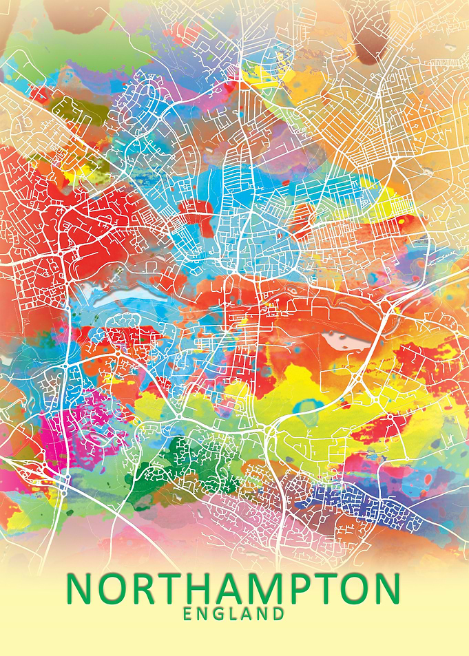 Northampton Splash CityMap