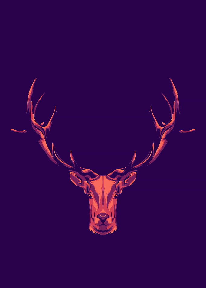 Potrait Deer Chief