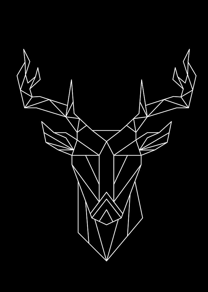 linear deer