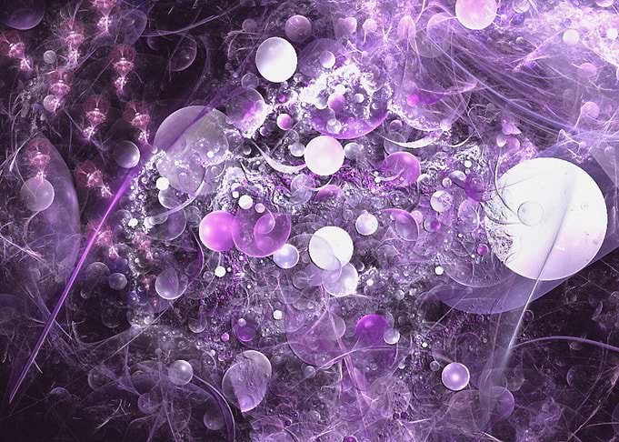 Pink bubbles