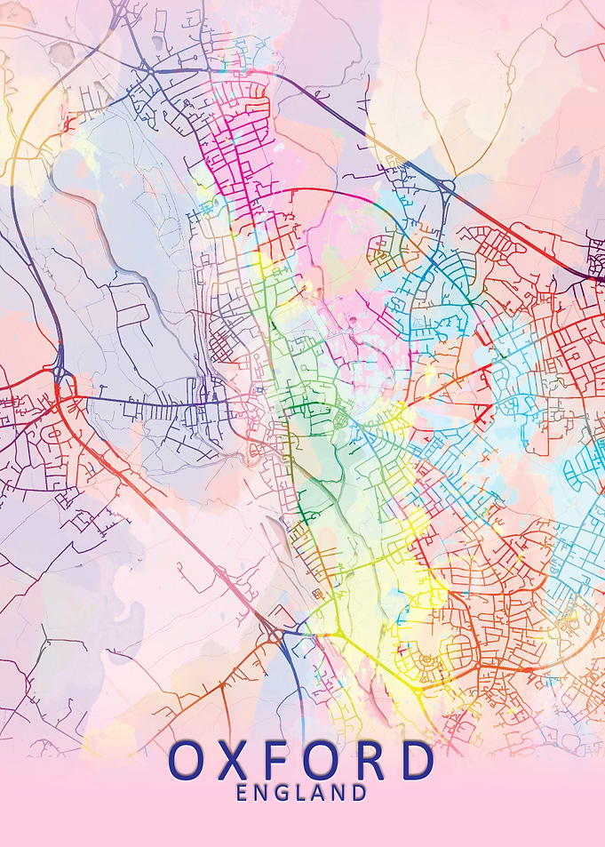 Oxford Splash City Map