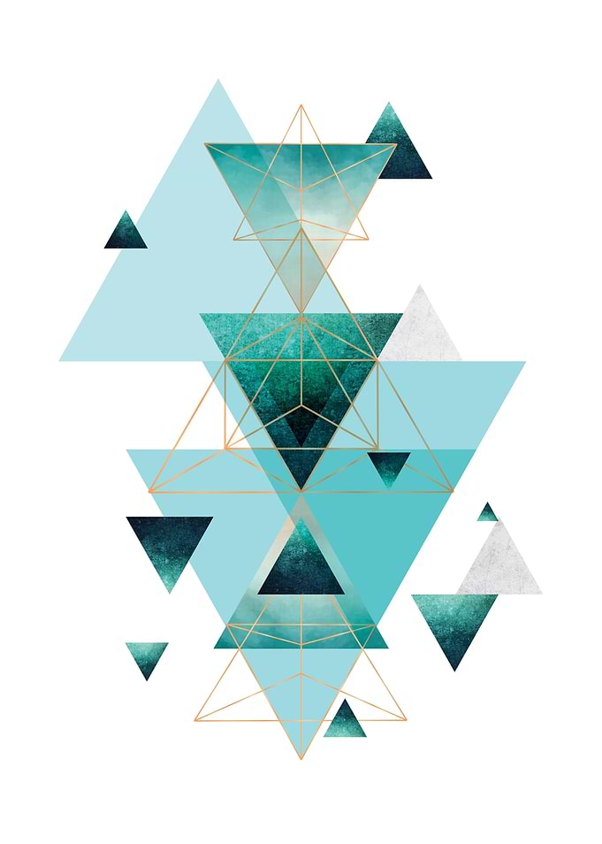 Turquoise Geo