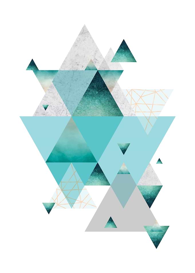 Turquoise Geo