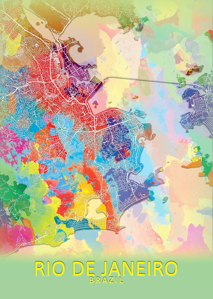 Rio Splash City Map