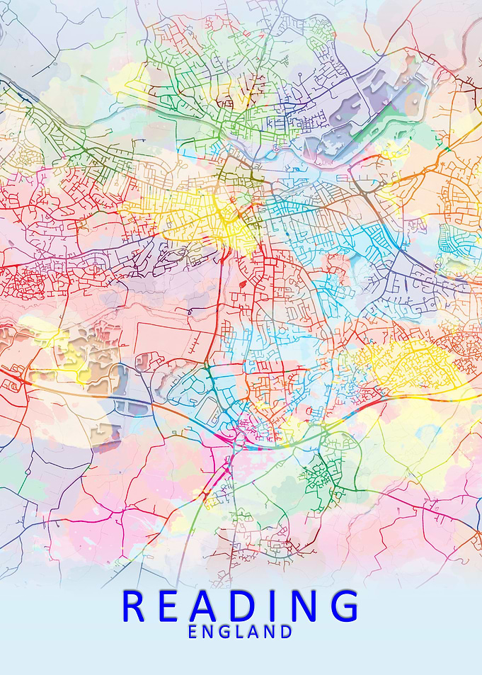 Reading Splash City Map