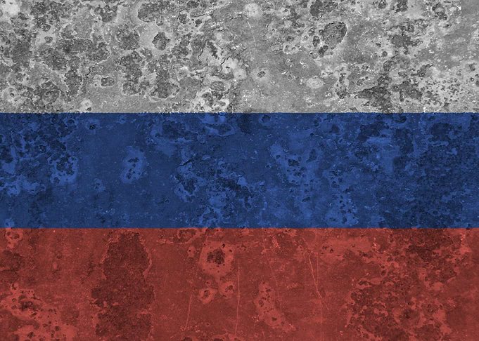 Rusty Russian Flag