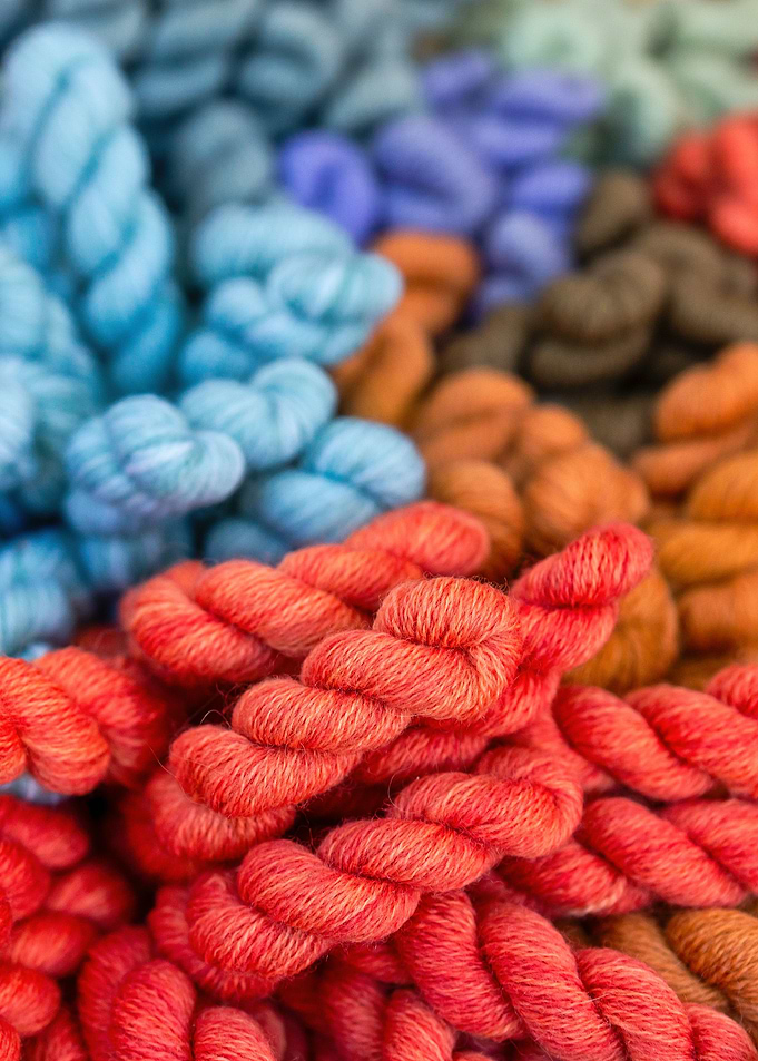 Orange Yarn For Knitting