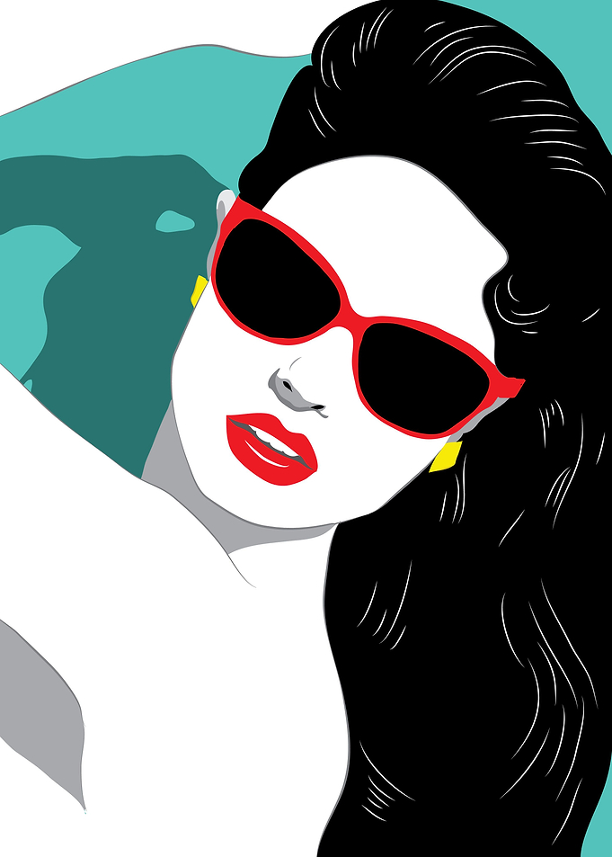 Girl with Sunglasses