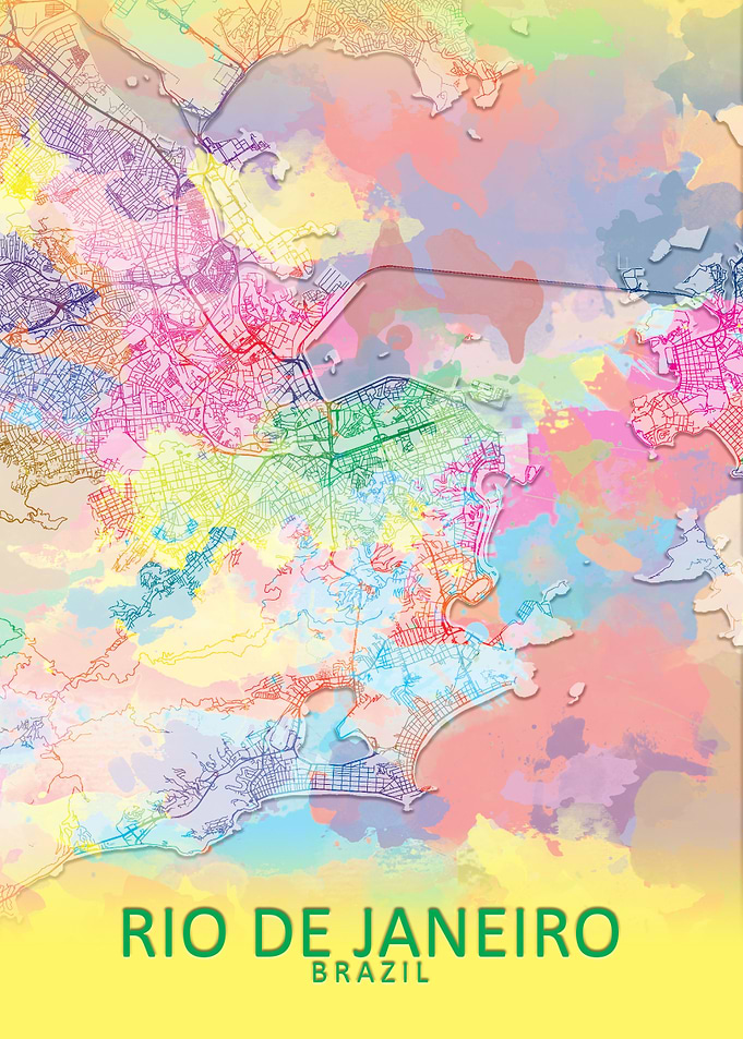 Rio Splash City Map
