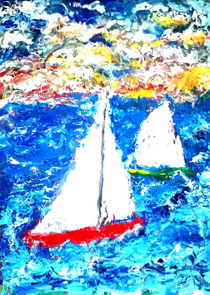 SAILBOAT TAG