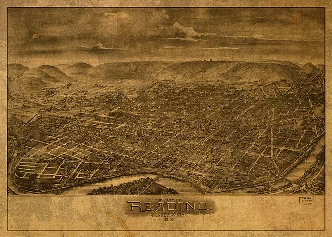 Reading Pennsylvania Map 2
