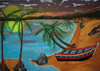 la playa