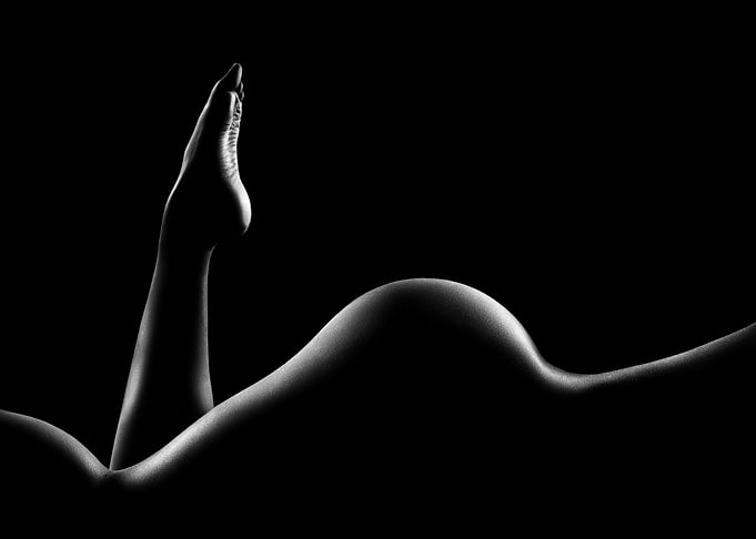 Nude woman bodyscape 14