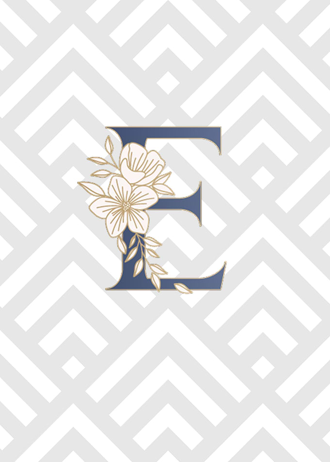Letter E