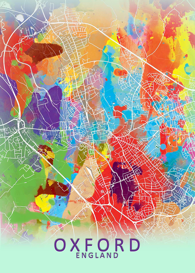 Oxford Splash City Map