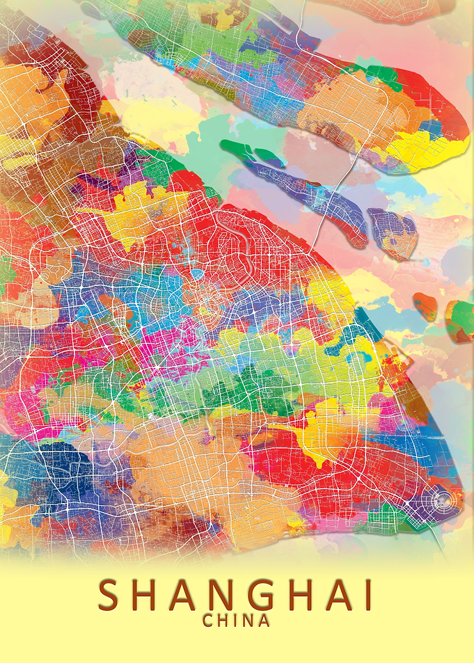 Shanghai Splash City Map