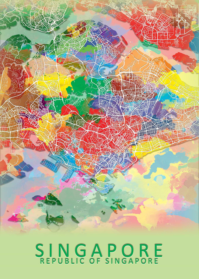 Singapore Splash City Map