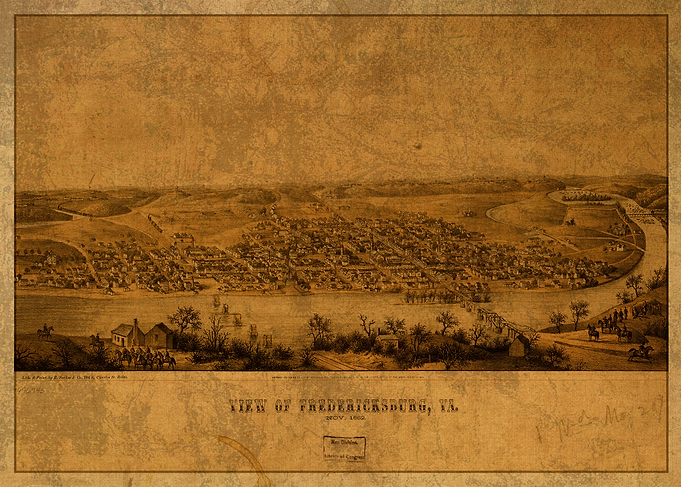 Fredericksburg VA Map