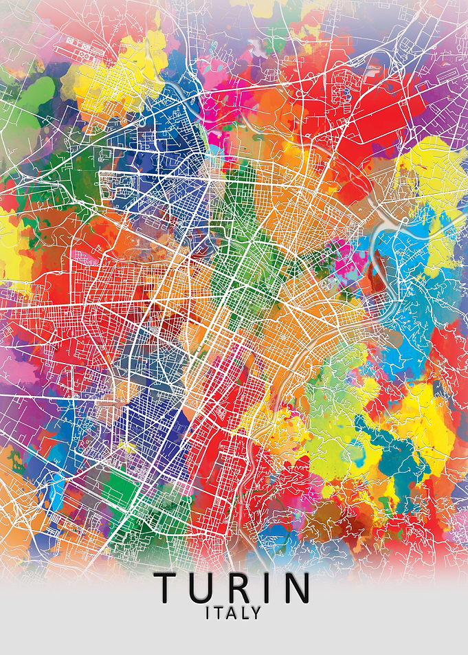 Turin Splash City Map