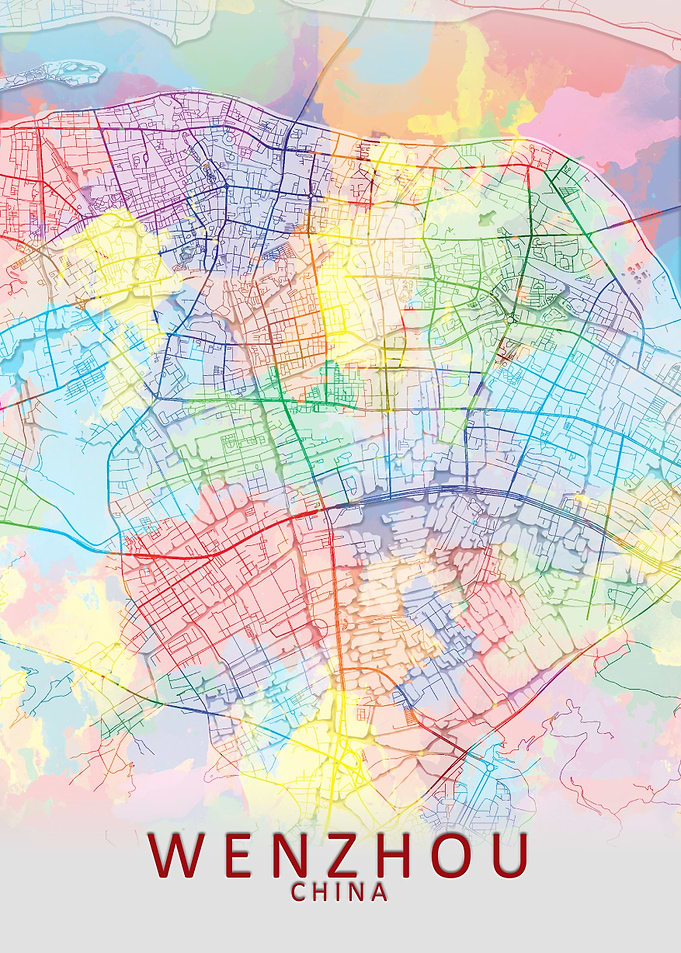 Wenzhou Splash City Map