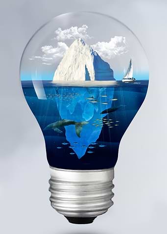 Iceberg in the Light