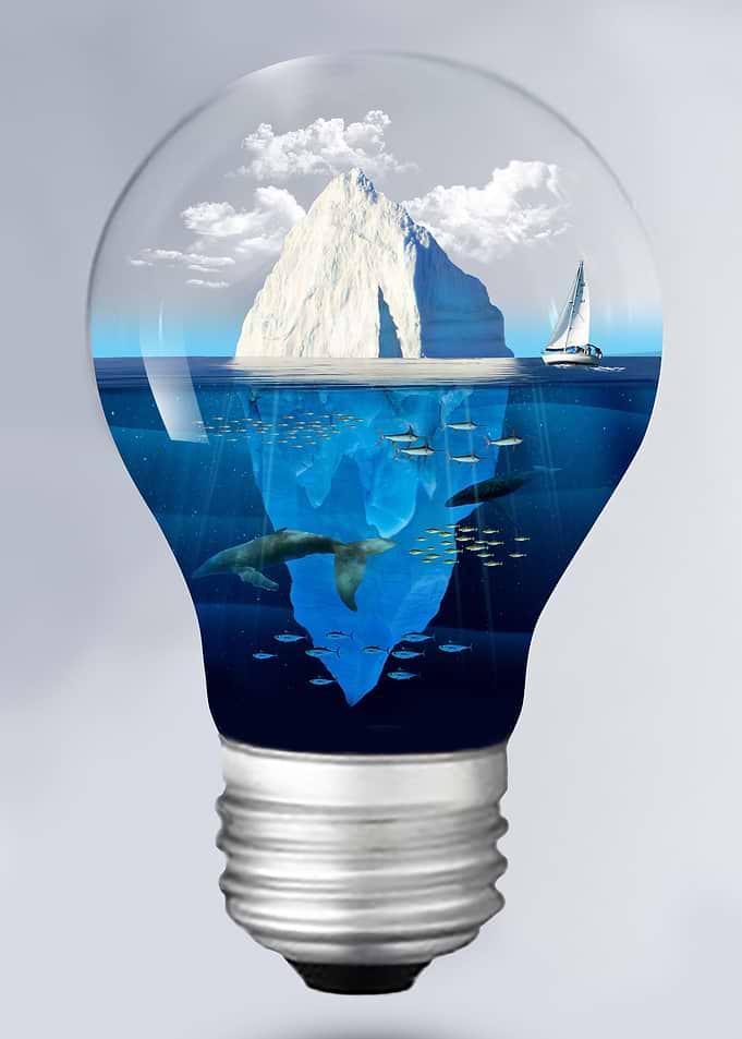 Iceberg in the Light