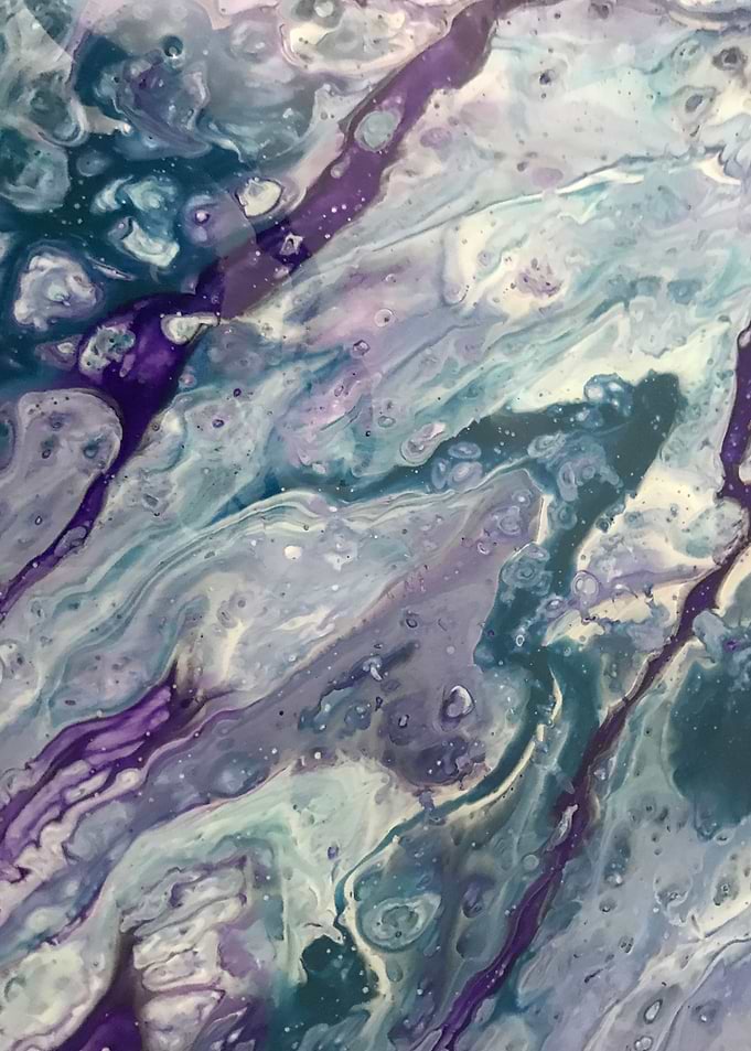 Purple Blue Stream
