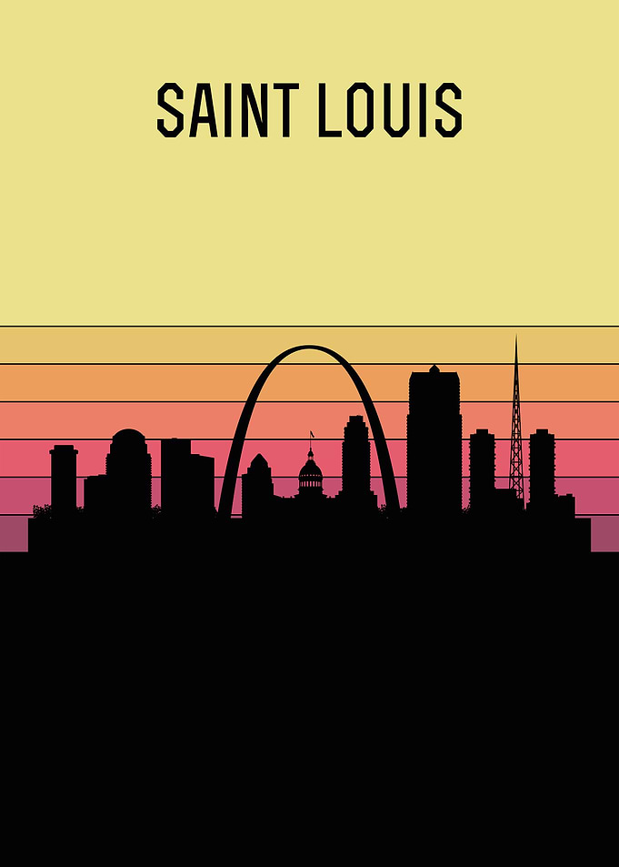 Saint Louis Skyline