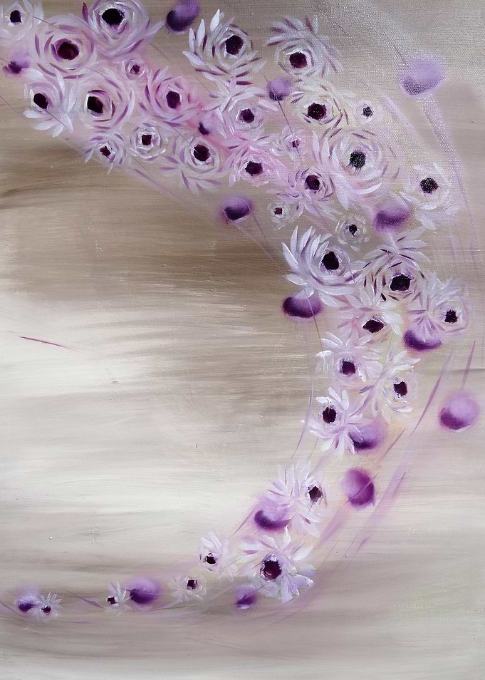 Purple Waterfall
