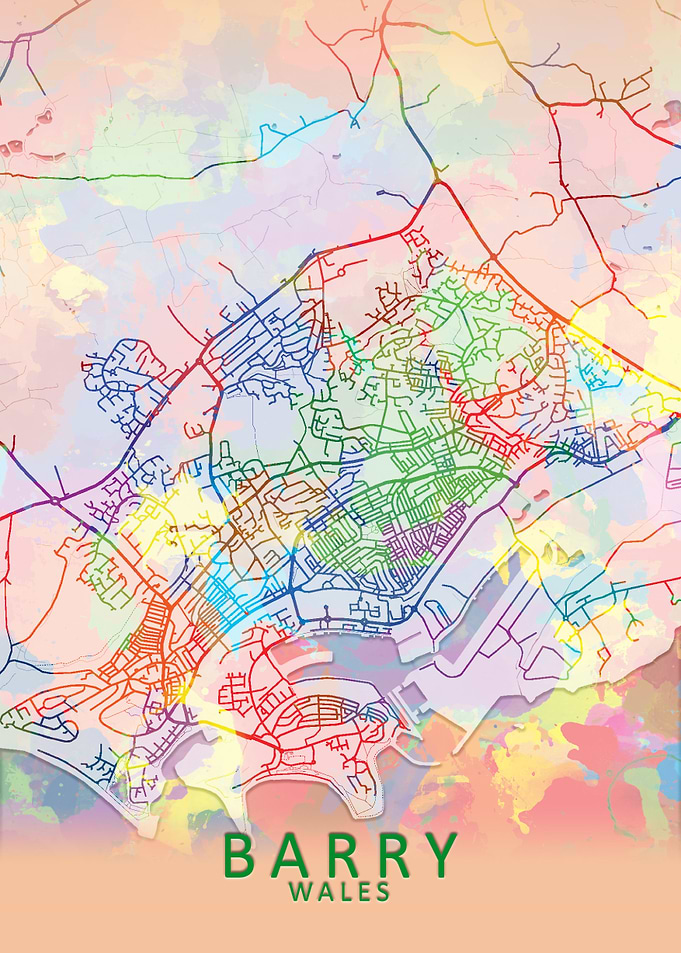 Barry Splash City Map