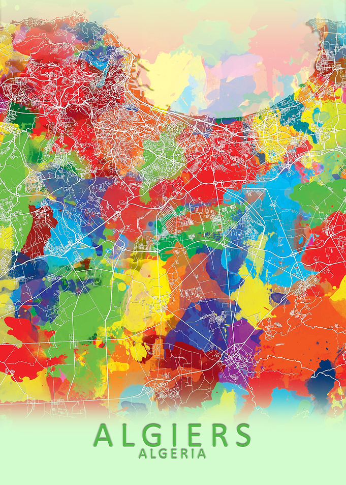 Algiers Splash City Map