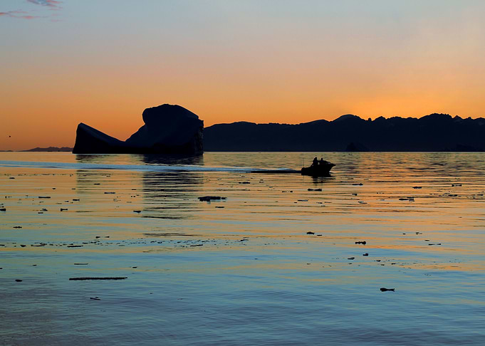 Fishermen on the way home