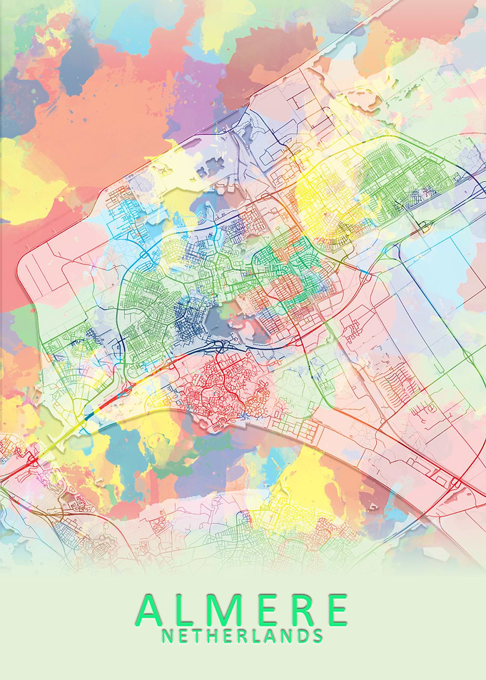 Almere Splash City Map