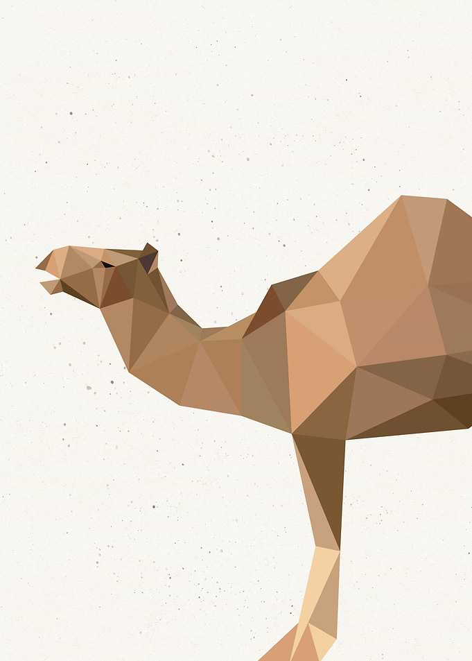 Low Poly Camel